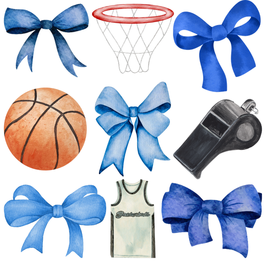Basketball Coquette DTF Transfer