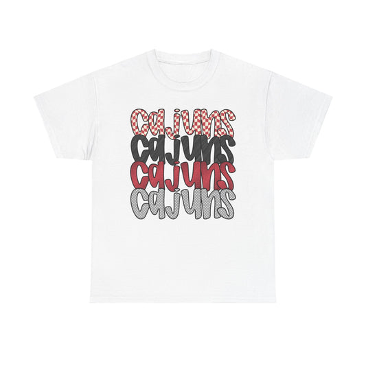 Cajuns Stacked DTF Transfer