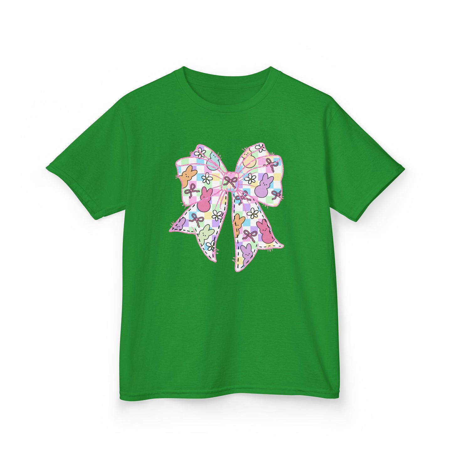 Easter Peeps Coquette Bow Youth Tee