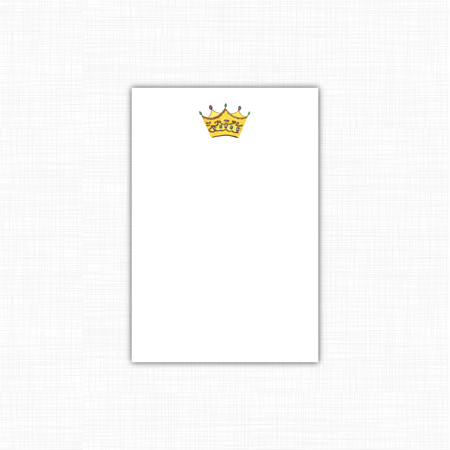 Mardi Gras Notepad
