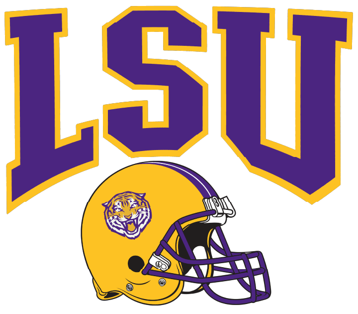 LSU Helmet DTF Transfer