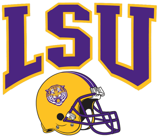 LSU Helmet DTF Transfer