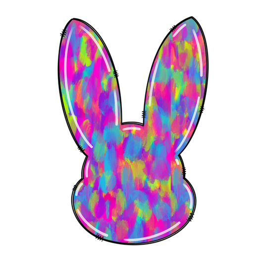 Bright Bunny DTF Transfer
