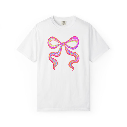 Neon Bow DTF Transfer