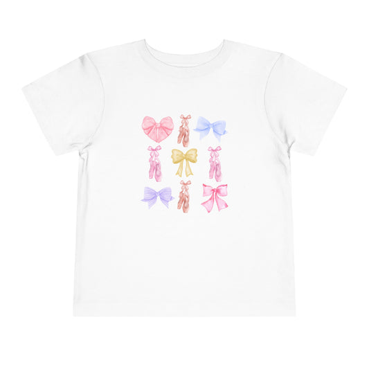 Toddler Ballet Slippers & Bows Tee