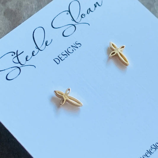 Sweet Cross Earrings