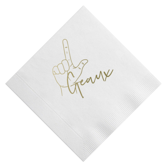L Geaux Beverage Napkins
