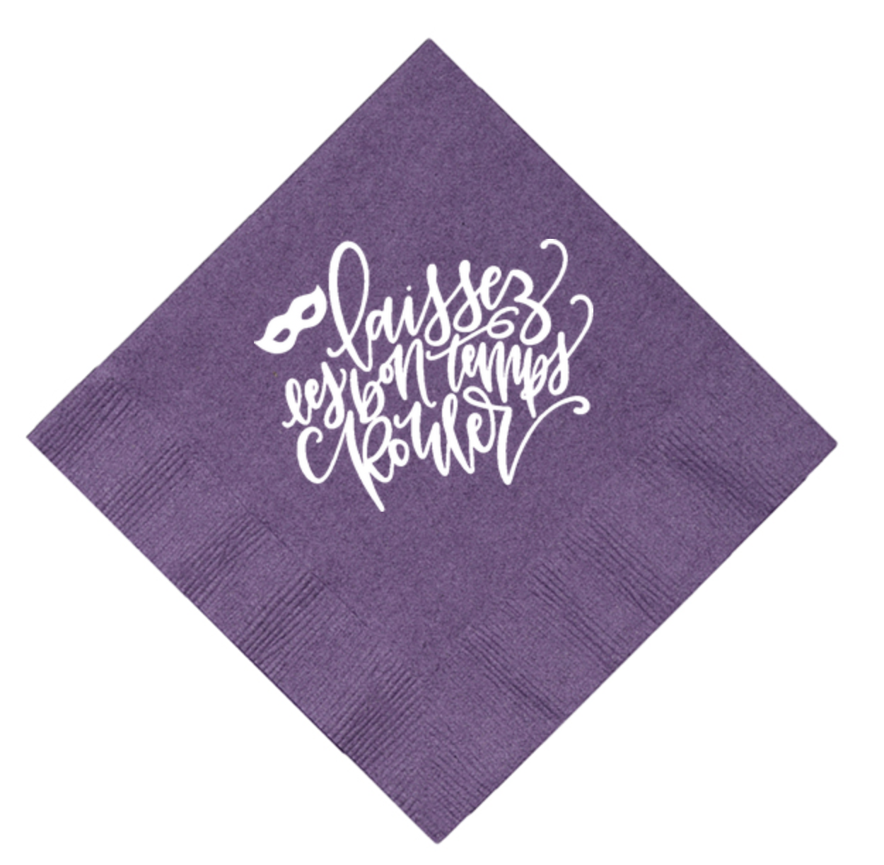 Laissez les bon temps Rouler Beverage Napkin