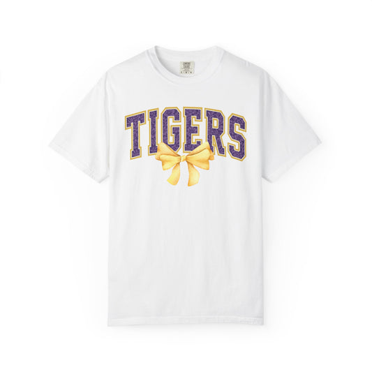 Tigers Paisley Bow DTF Transfer