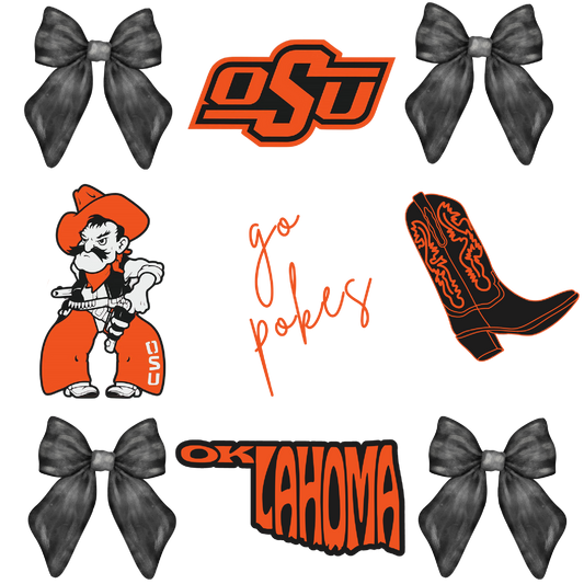Oklahoma State Coquette DTF