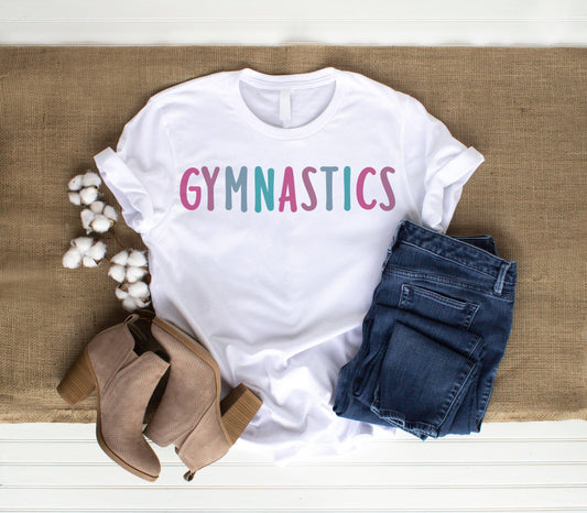 Gymnastics Colorful DTF Transfer