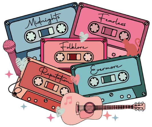 Taylor Cassettes DTF Transfer