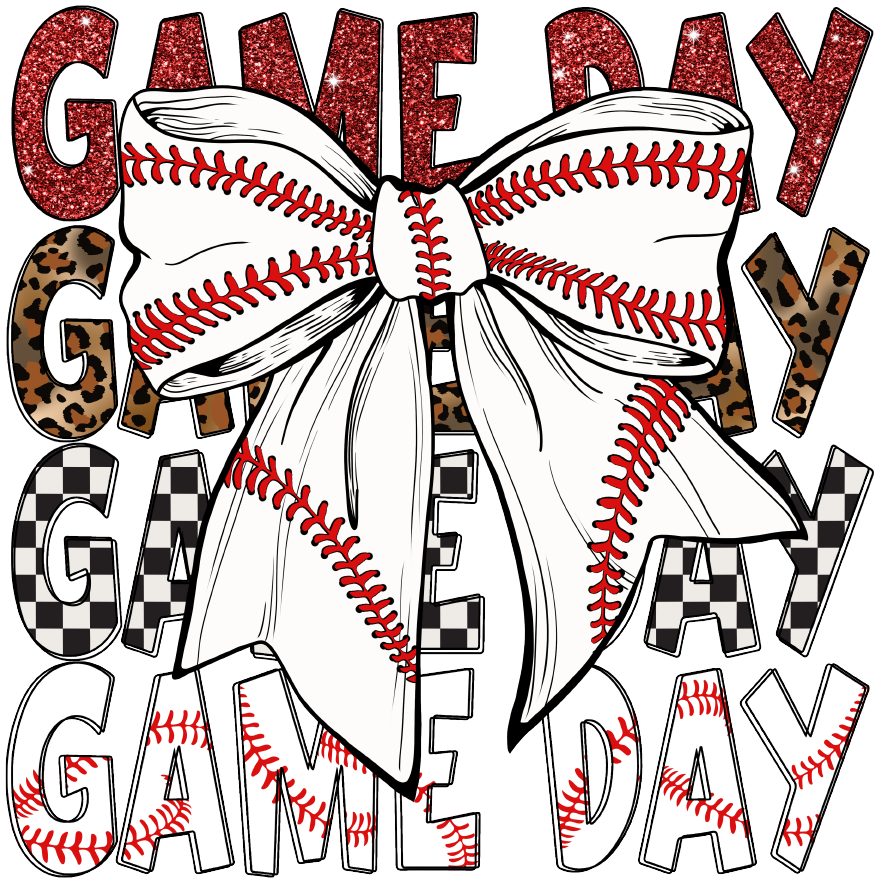 Baseball Gameday DTF Transfer