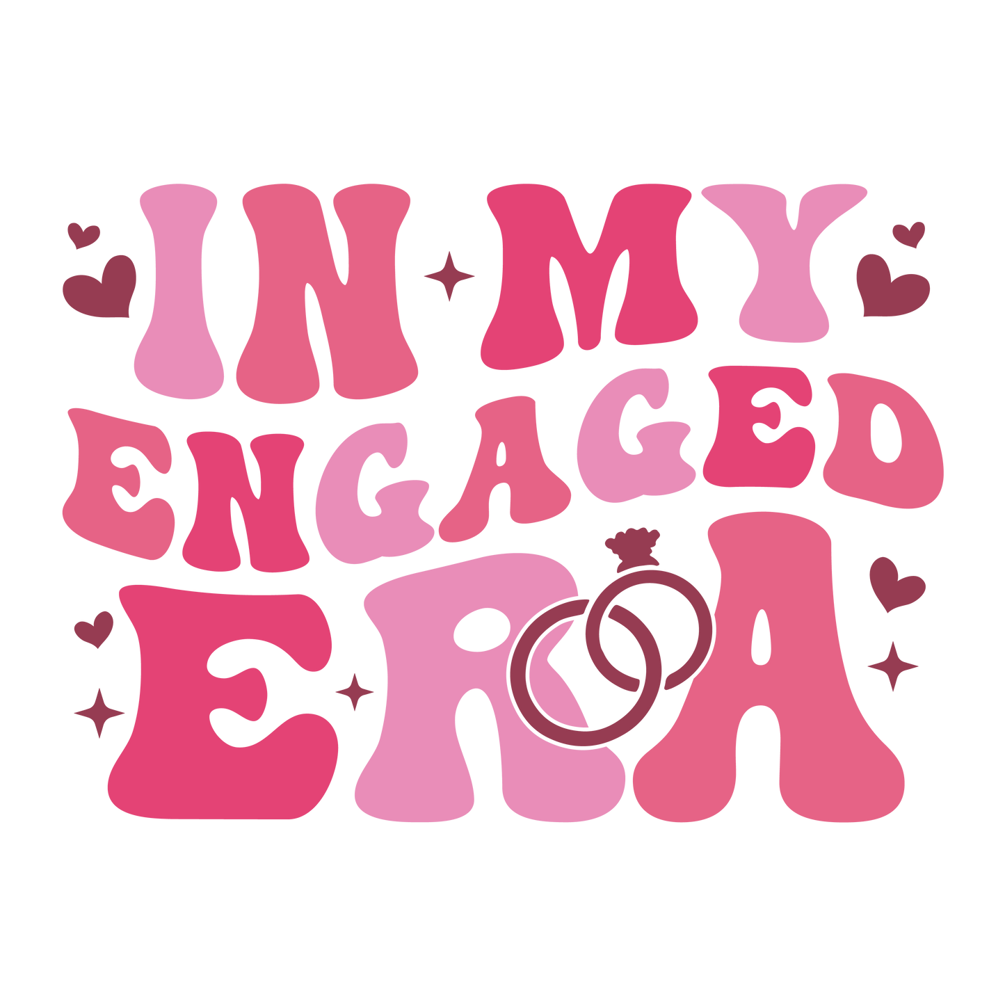 In My Engaged Era DTF Transfer