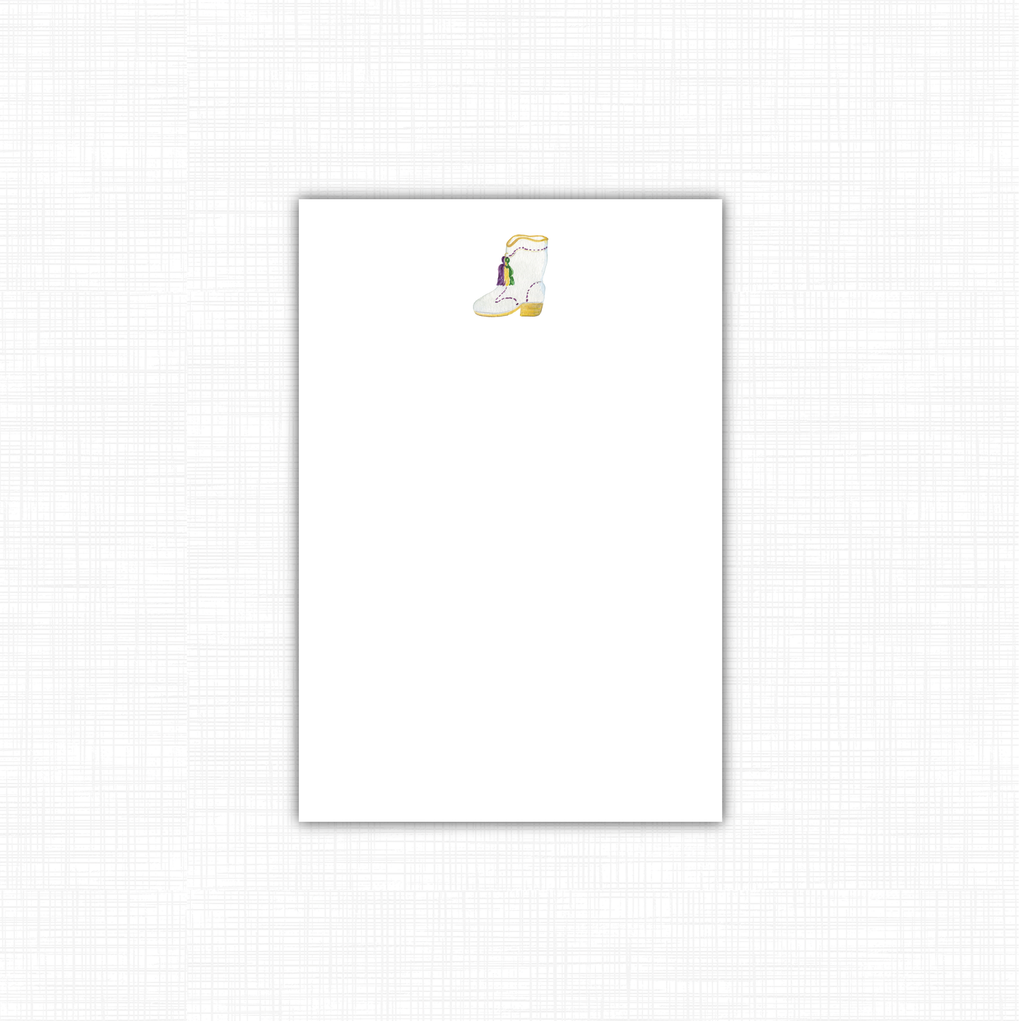 Mardi Gras Notepad