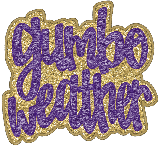 Gumbo Weather DTF Transfer