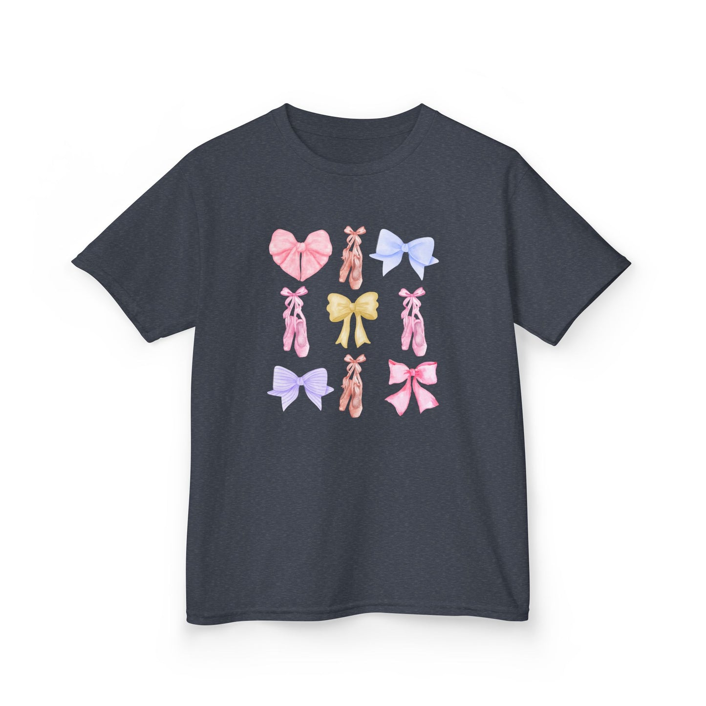 Youth Ballet Slippers & Bows Tee