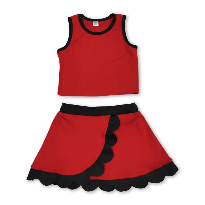Girls Scallop Set