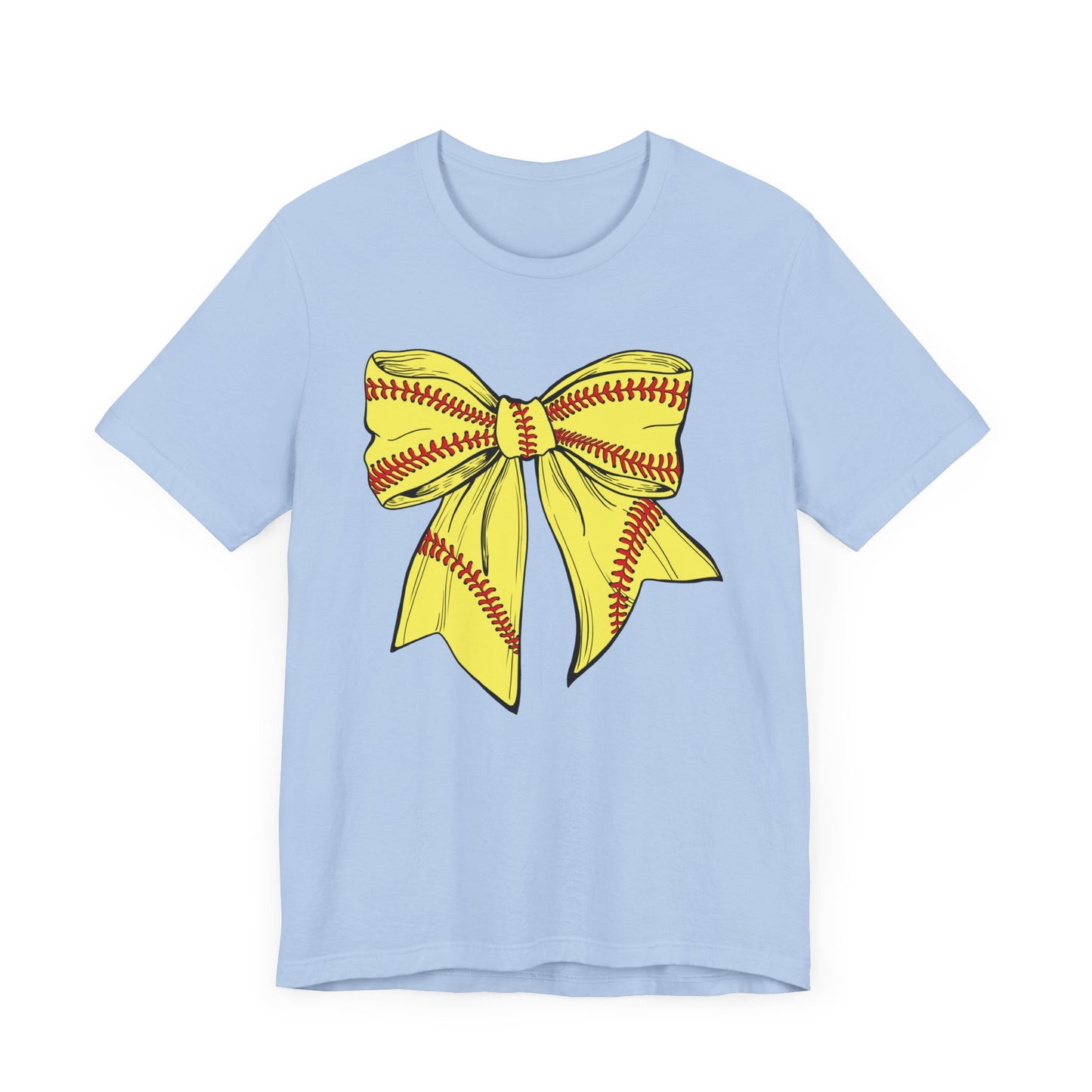 Softball Bow Adult Tee