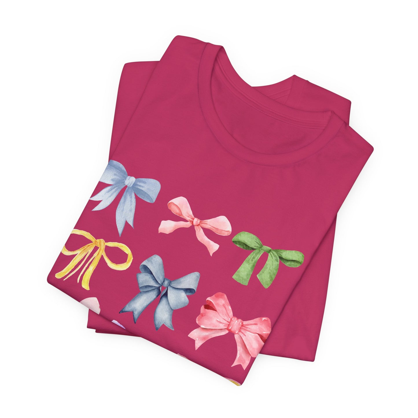 Colorful Bow Coquette Tee