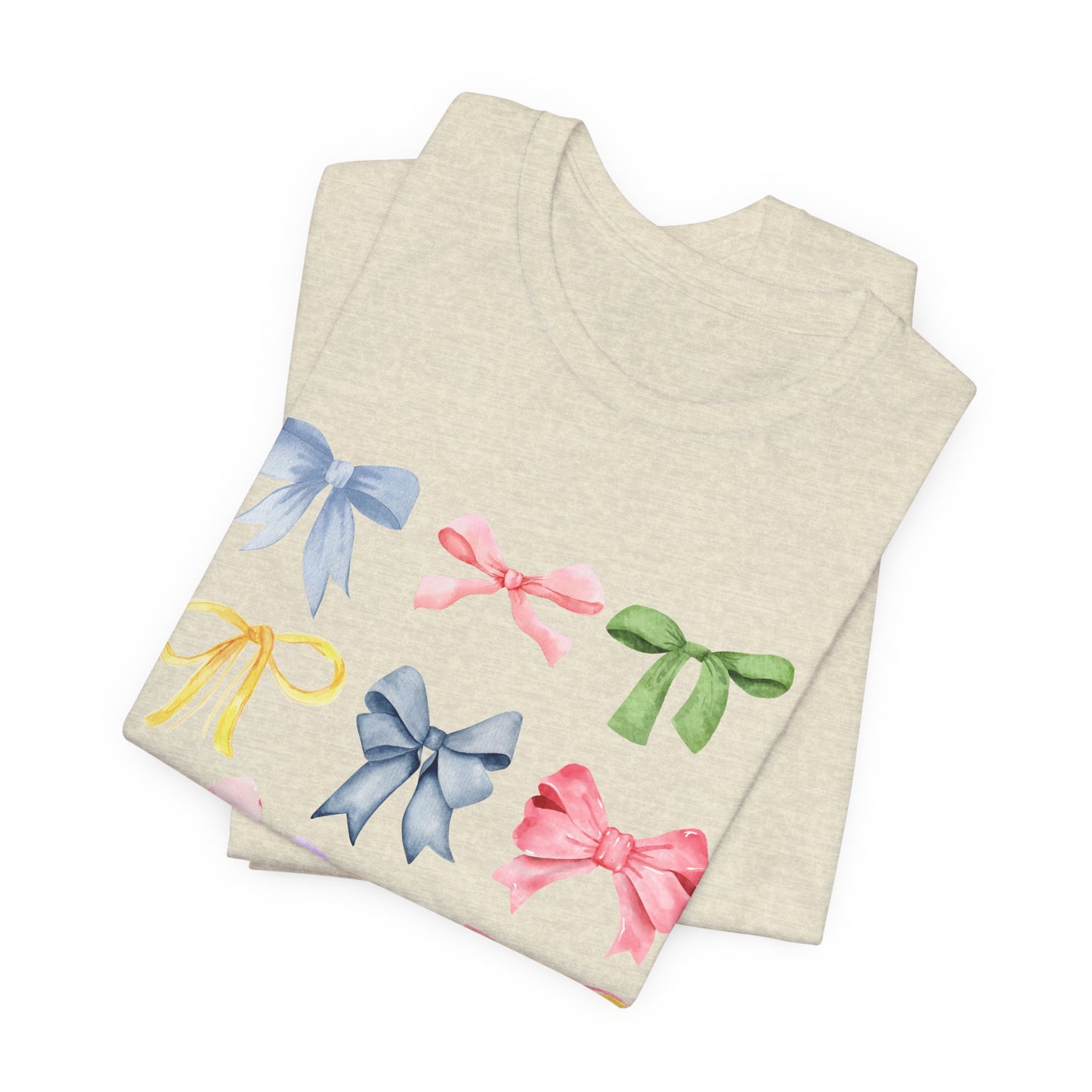 Colorful Bow Coquette Tee