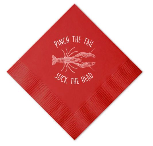 Pinch the Tail Beverage Napkins