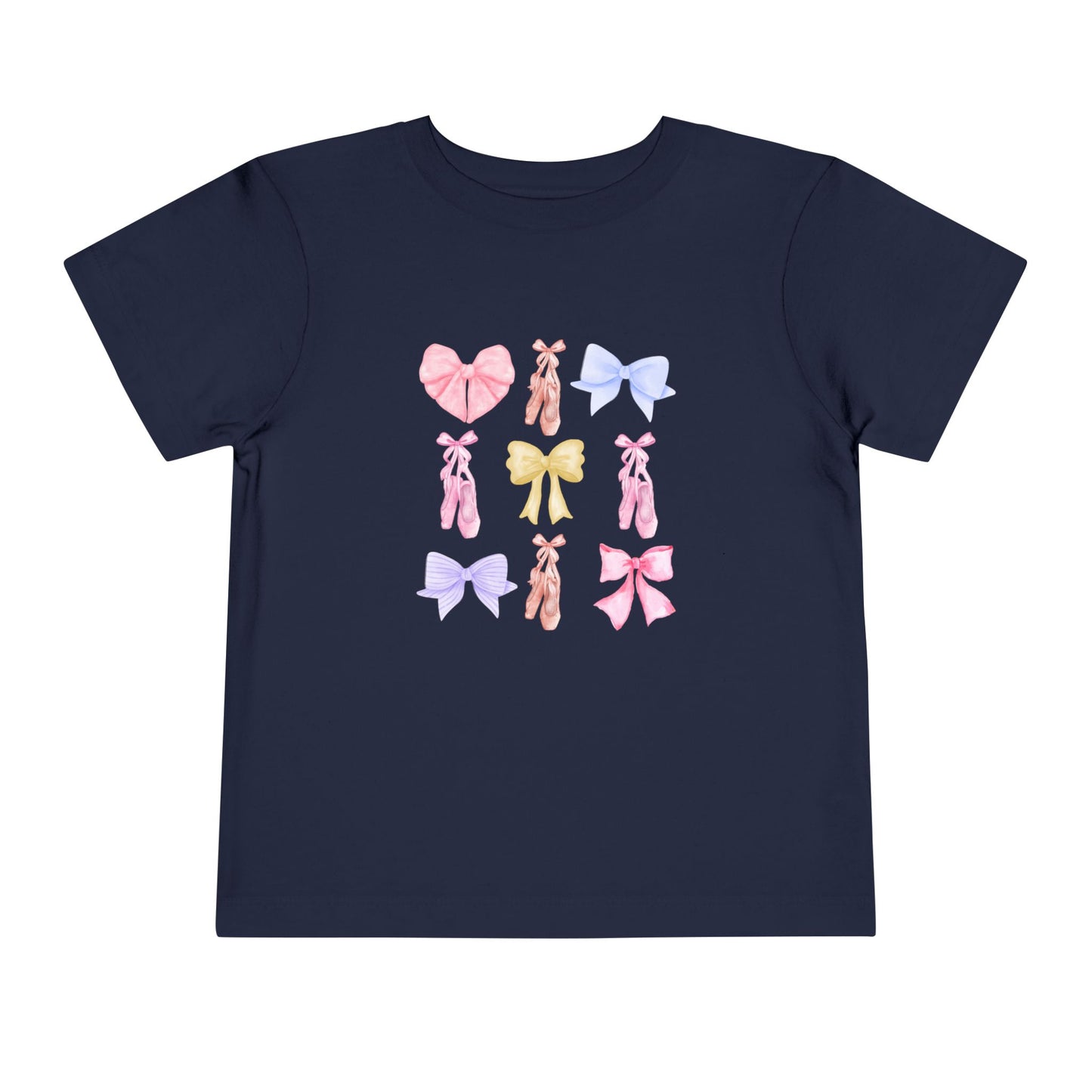 Toddler Ballet Slippers & Bows Tee
