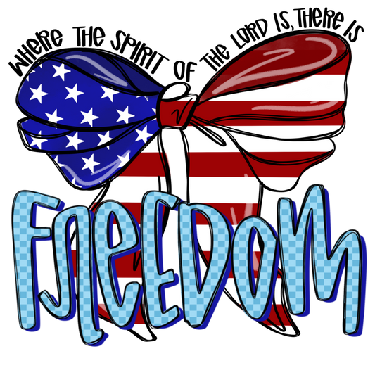 Freedom Bow DTF