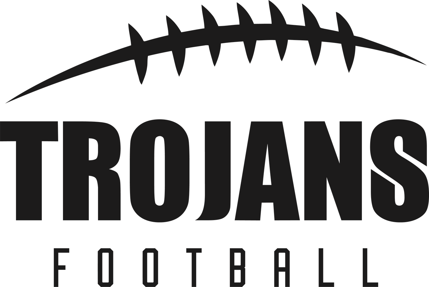 Trojans Football DTF Transfer