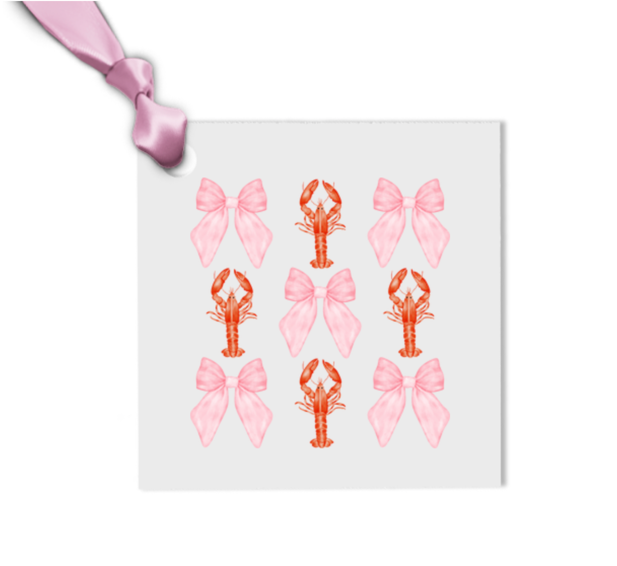 Crawfish Coquette Gift Tags