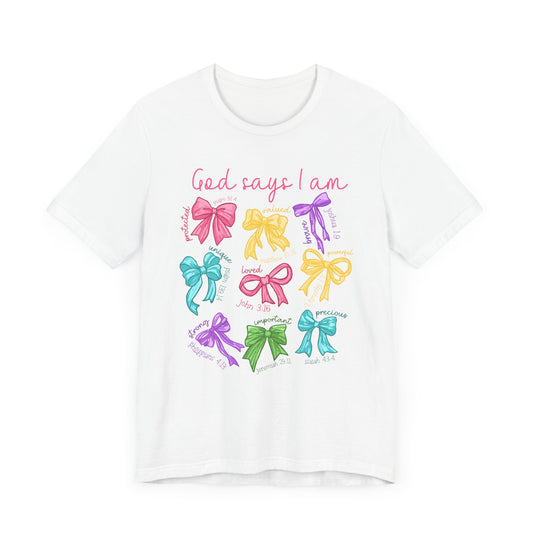 God Says I Am Adult Tee