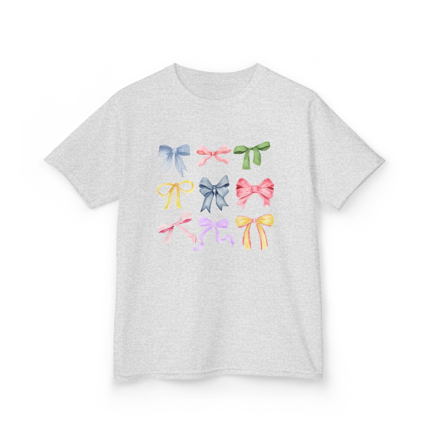Youth Colorful Bow Coquette Tee
