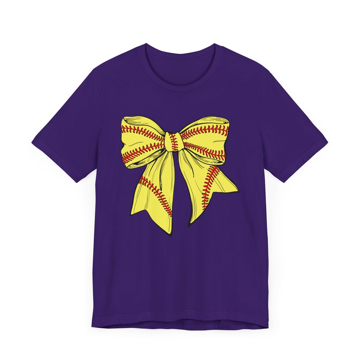 Softball Bow Adult Tee