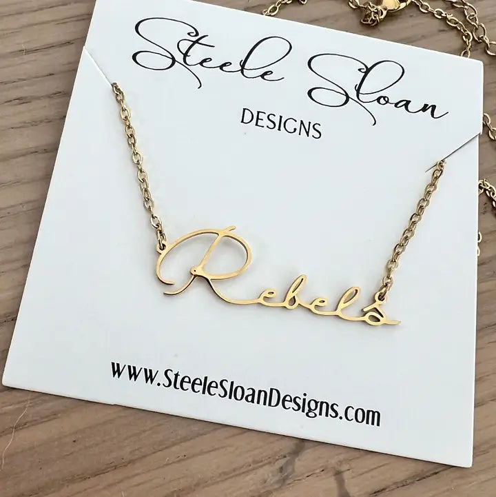 Rebels Gold Necklace