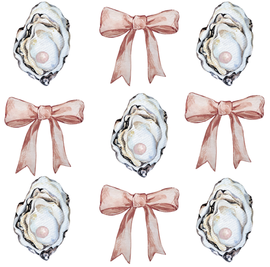 Oyster Bow Collage DTF Transfer