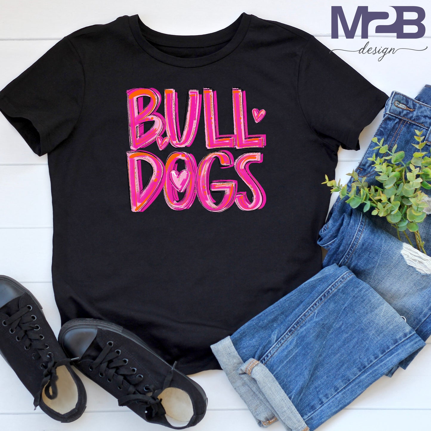 Pretty in Pink Bulldogs