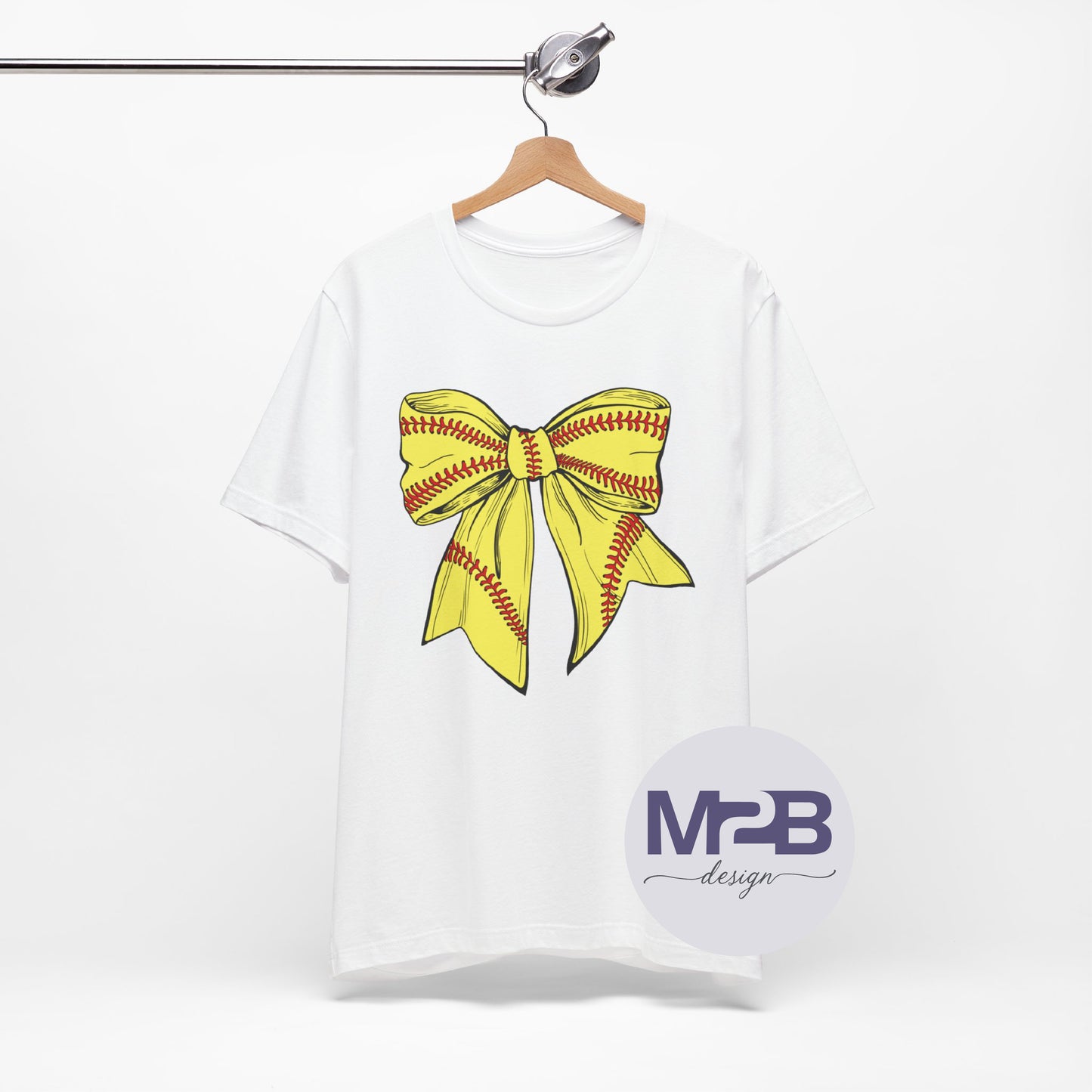Softball Bow Coquette DTF Transfer