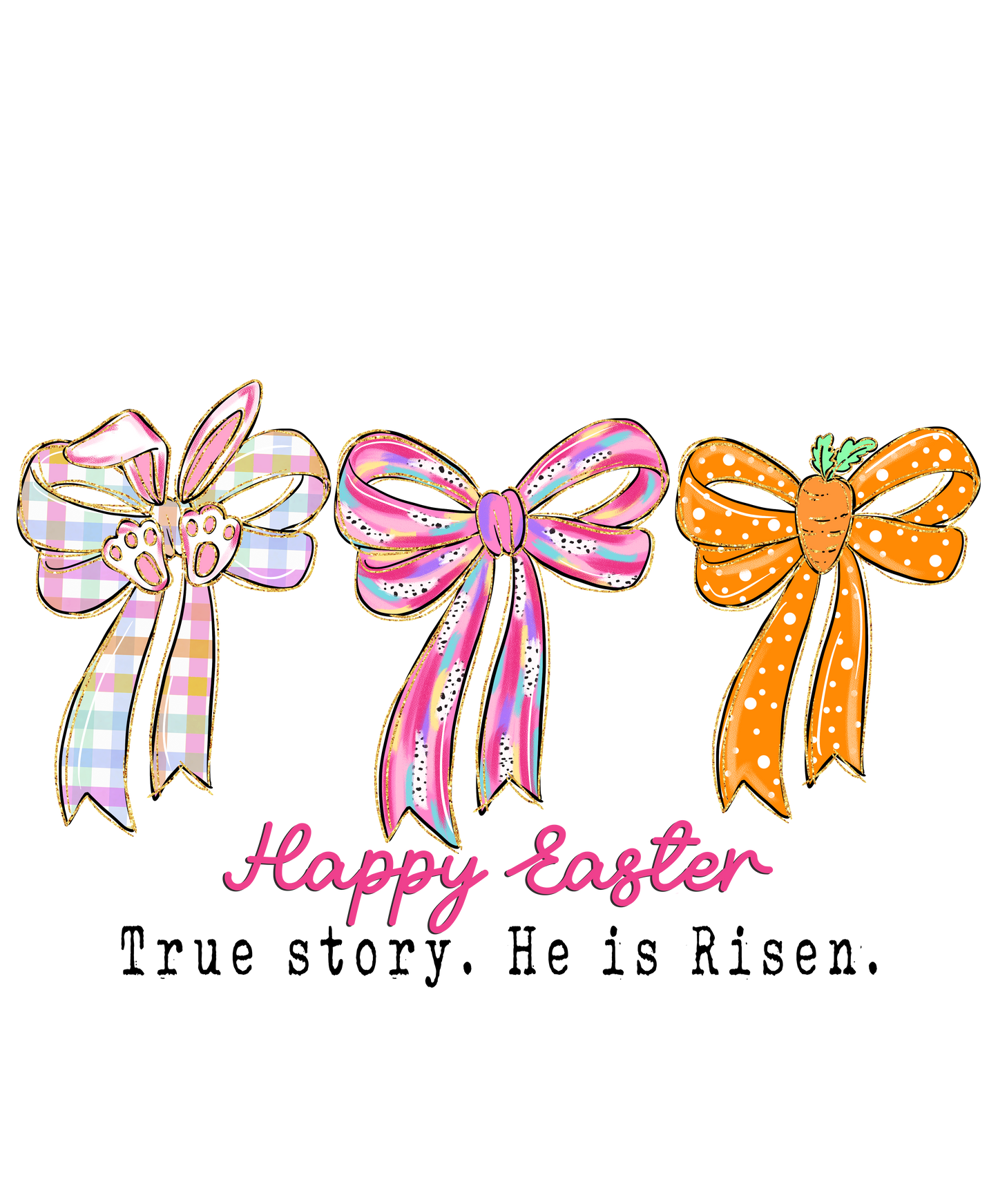 Happy Easter Coquette DTF Transfer