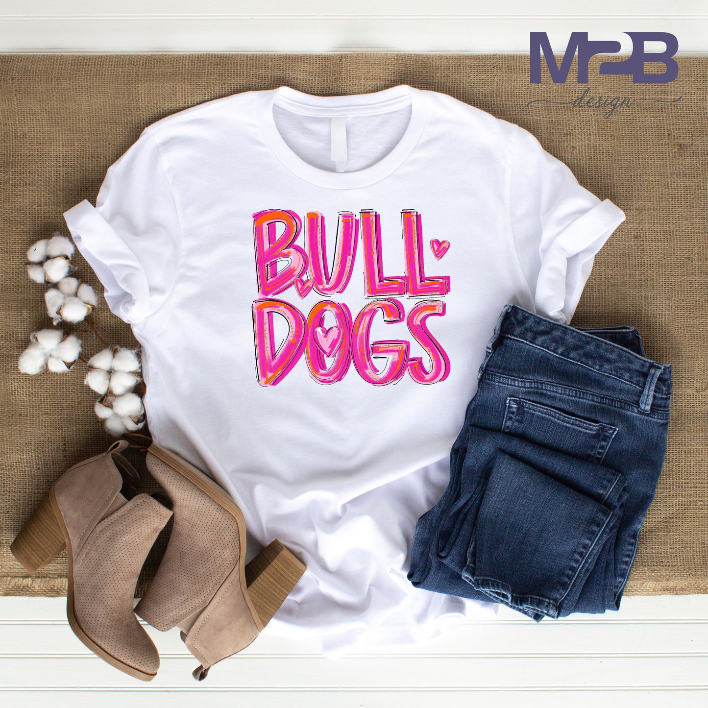 Pretty in Pink Bulldogs