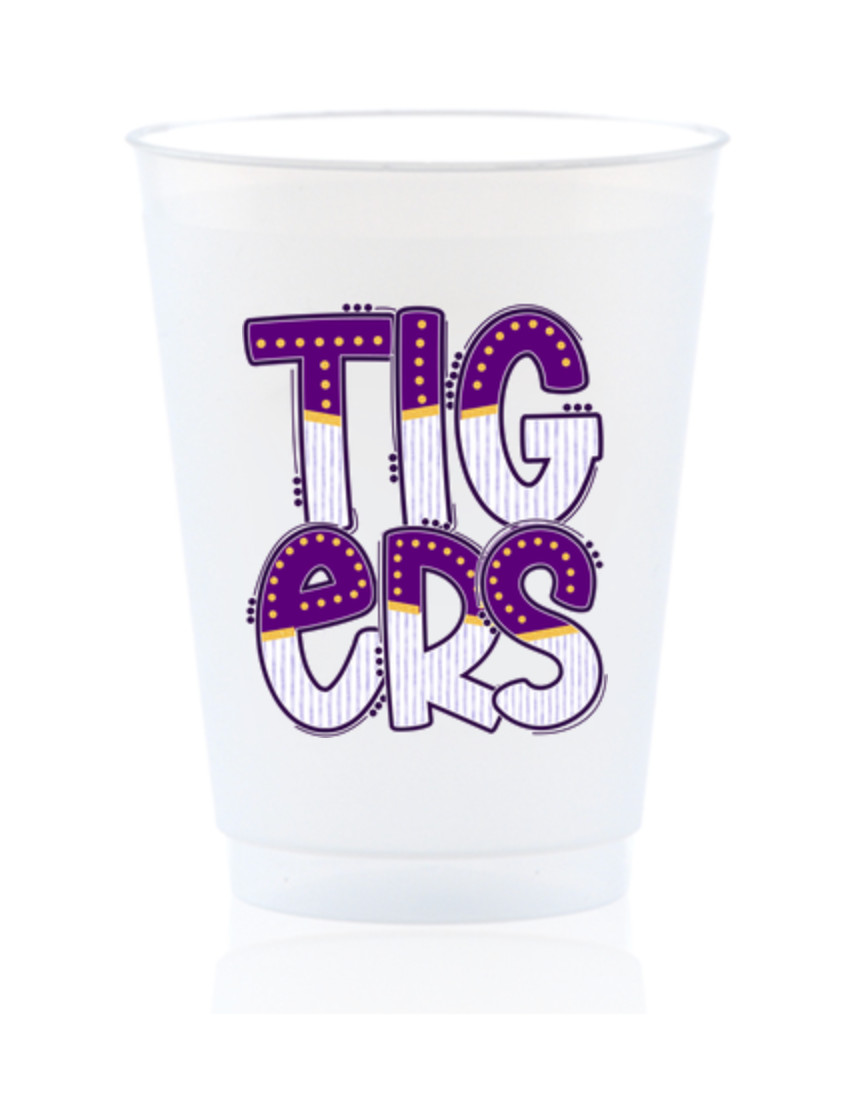 Tigers Gameday Doodle Shatterproof Cup