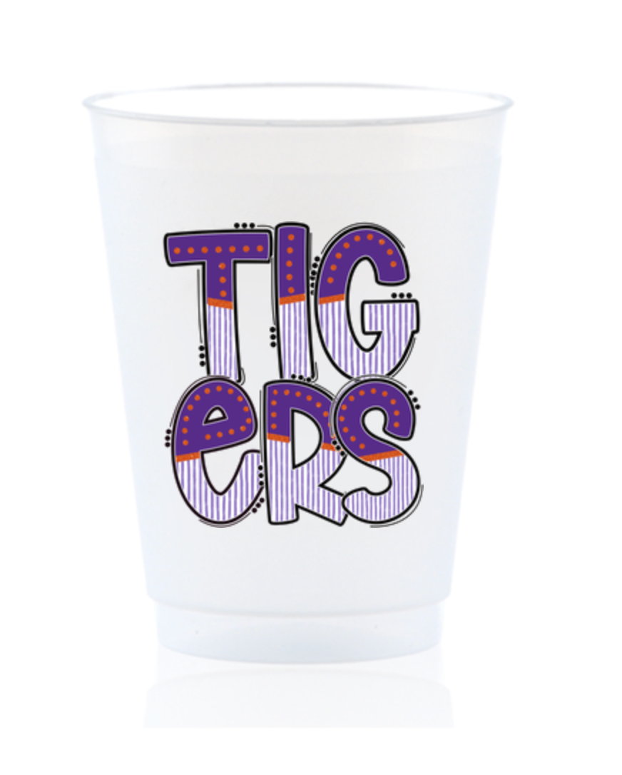 Tigers Gameday Doodle Shatterproof Cup