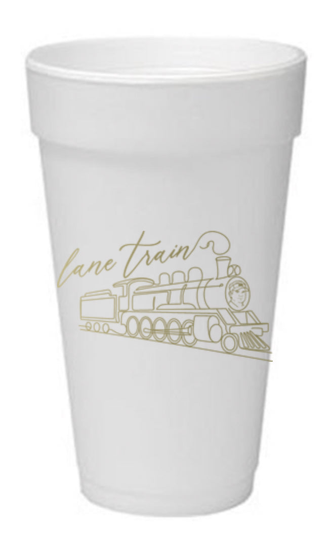 Lane Train Styrofoam Cup