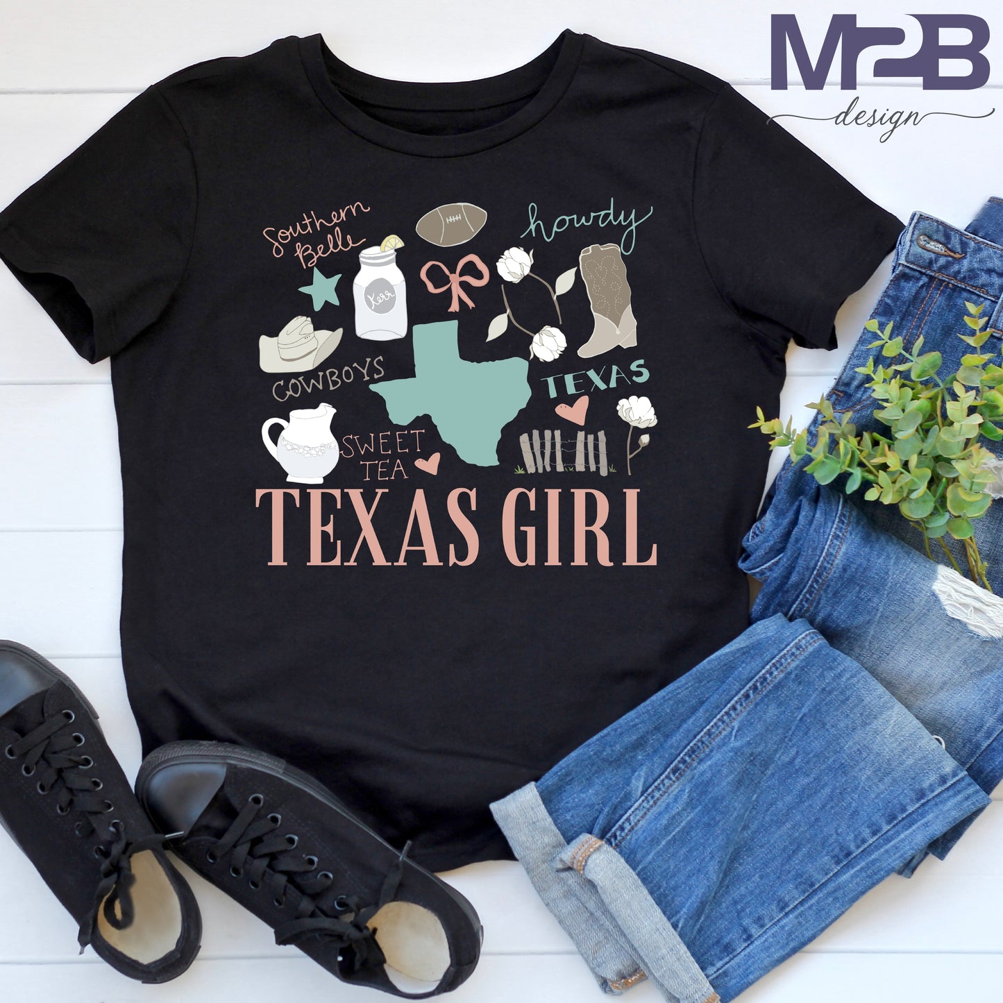 Texas Girl DTF Transfer