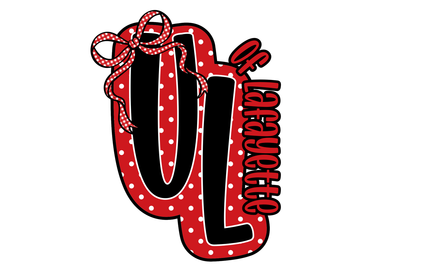 UL of Lafayette DTF Transfer