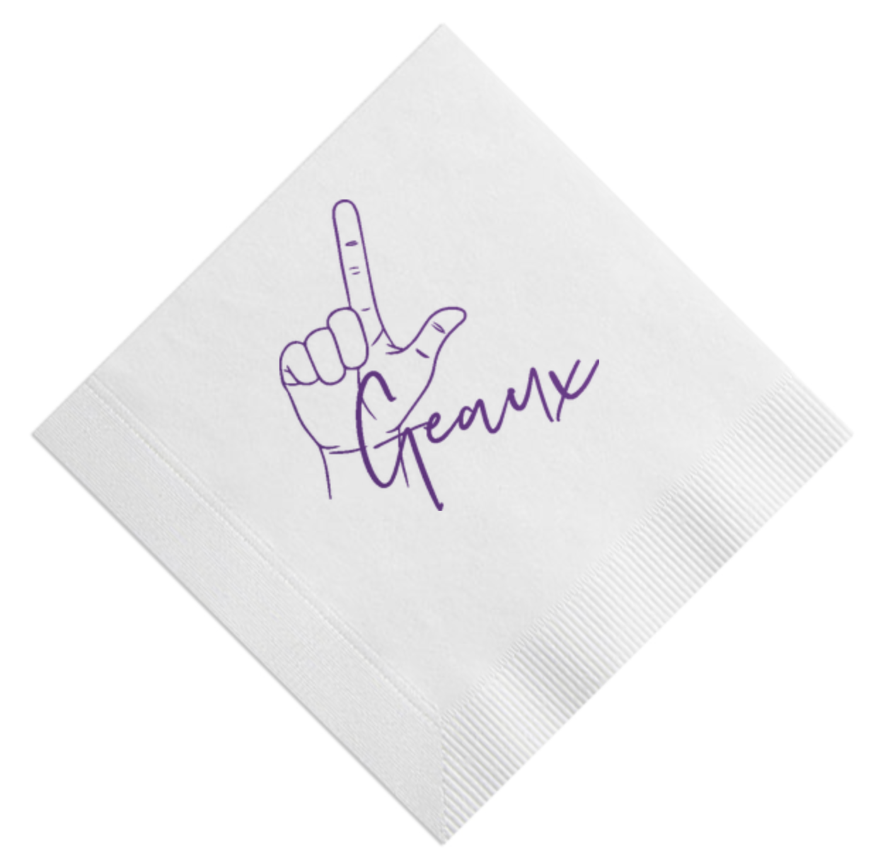 L Geaux Beverage Napkins