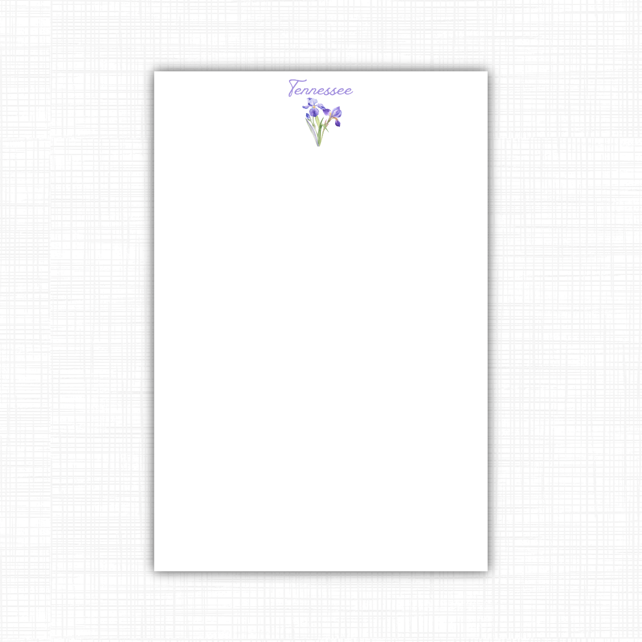 State Flower Notepad
