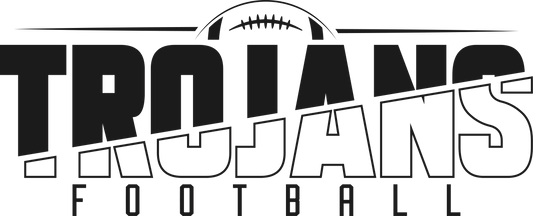 Trojans Split Football DTF Transfer