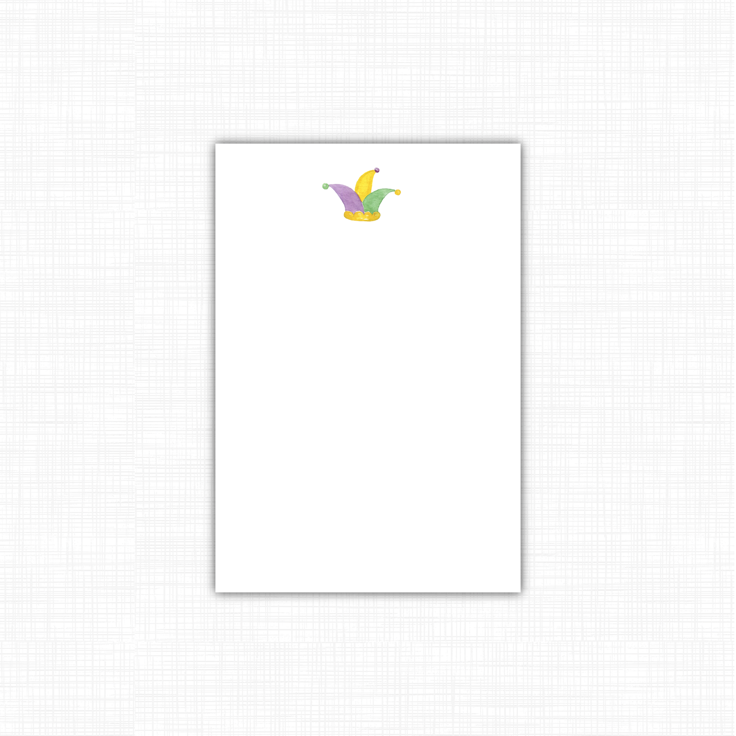 Mardi Gras Notepad
