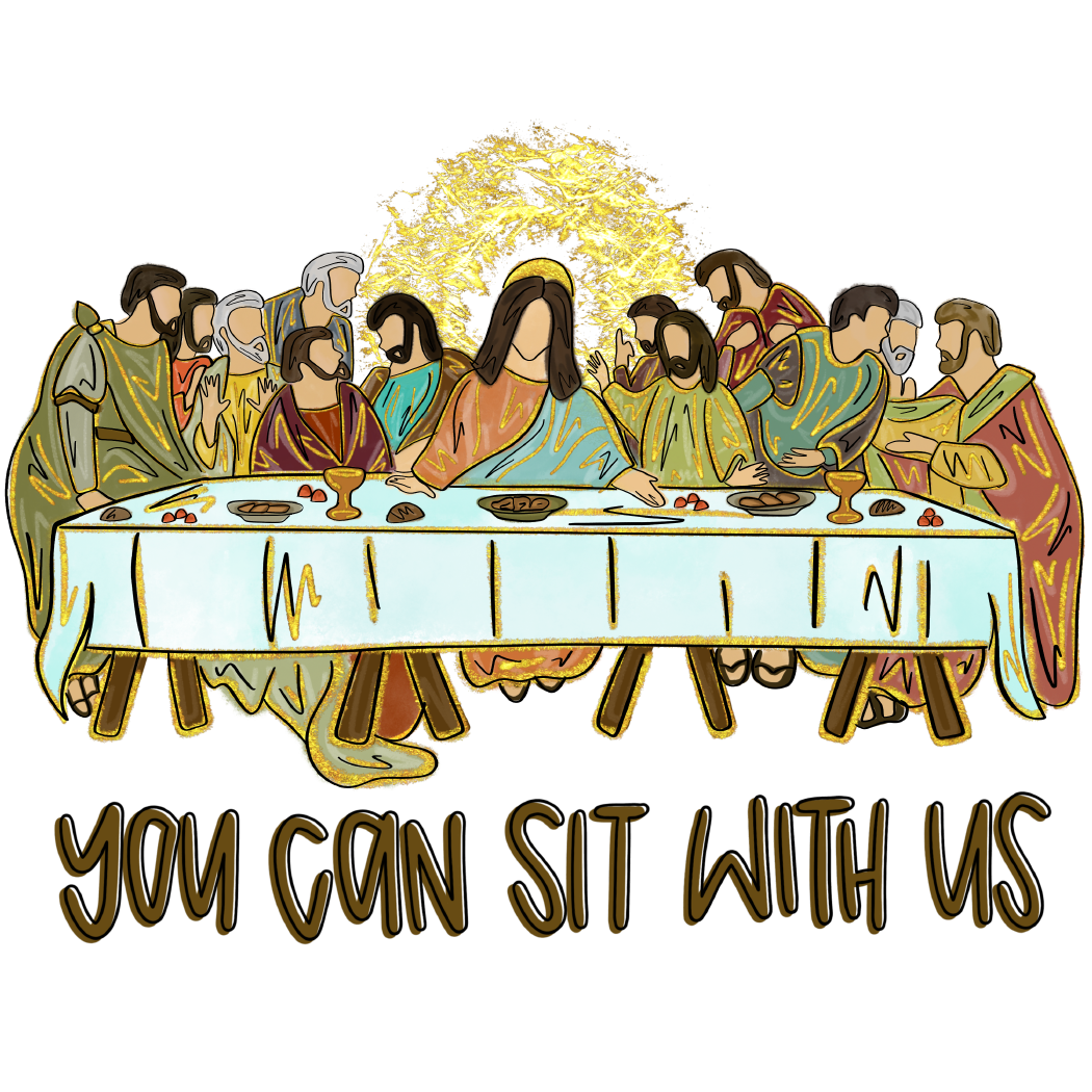 You Can Sit With Us DTF