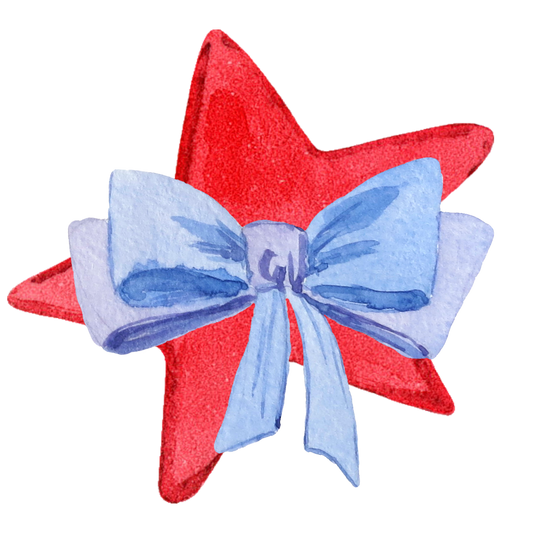 Patriotic Star DTF Transfer